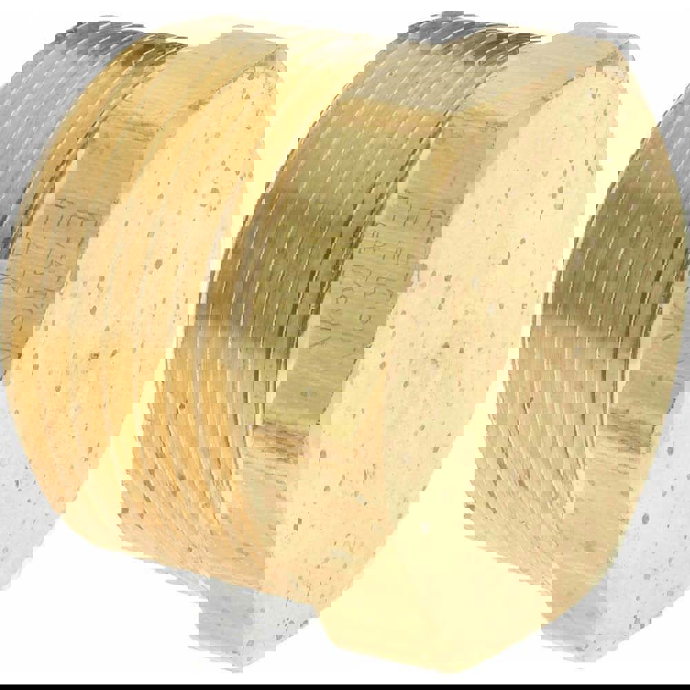 Industrial Pipe Hex Plug: 3/4